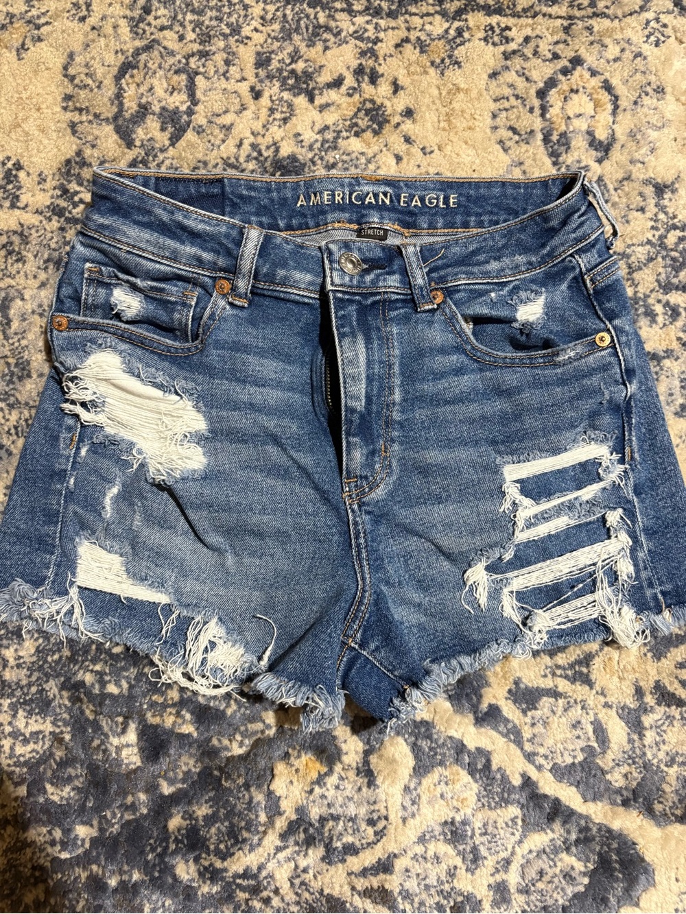 American Eagle Outfitters Dark Blue Denim Jeans
